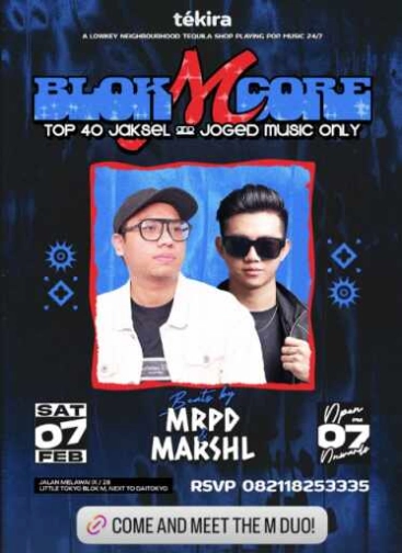 TEKIRA BLOK M JAKARTA - BLOK M CORE