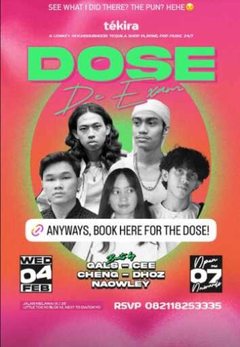 TEKIRA BLOK M JAKARTA - DOSE