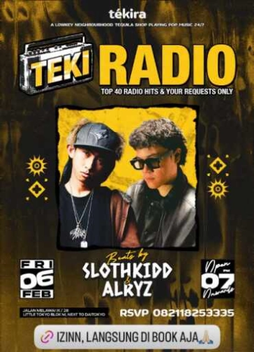 TEKIRA BLOK M JAKARTA - TEKI RADIO