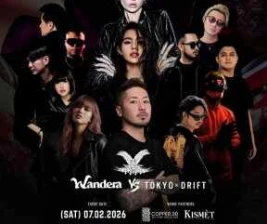 KISMET  COOPER30 KUNINGAN JAKARTA   WANDERA 1st Anniversary  WANDERA VS TOKYO DRIFT 