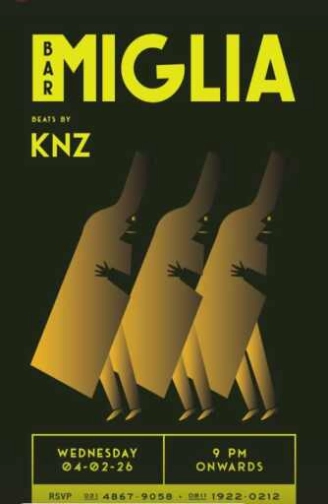 BAR MIGLIA SENOPATI JAKARTA - WEDNESDAY