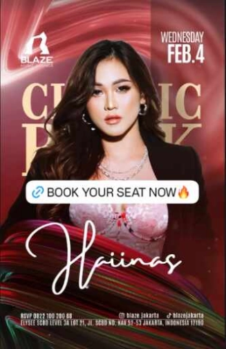 BLAZE SCBD JAKARTA - CLASSIC ROCK