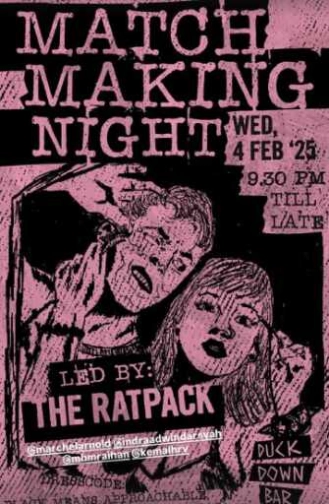 DUCK DOWN GUNAWARMAN JAKARTA - MATCH MAKING NIGHT