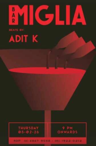 BAR MIGLIA SENOPATI JAKARTA - THURSDAY