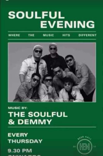 BEER HALL SCBD JAKARTA - SOULFUL EVENING