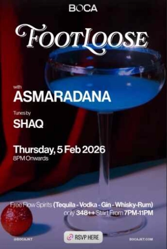 BOCA SETIABUDI JAKARTA - FOOTLOOSE