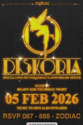 ZODIAC SENOPATI JAKARTA - THURSDAY