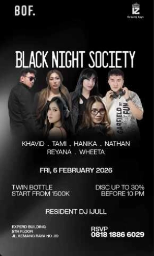 BOF KEMANG JAKARTA - BLACK NIGHT SOCIETY