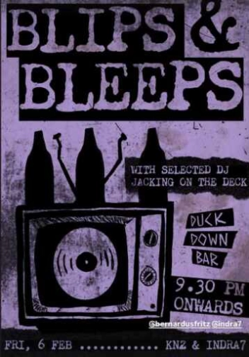 DUCK DOWN GUNAWARMAN JAKARTA - BLIPS & BLEEPS