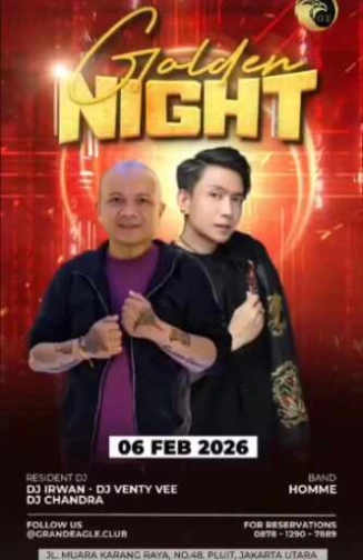 GRAND EAGLE CLUB PENJARINGAN JAKARTA - GOLDEN NIGHT