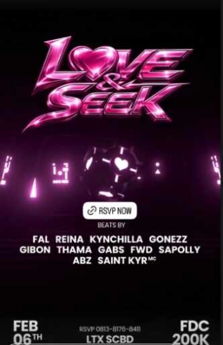 LTX SCBD JAKARTA - LOVE & SEEK