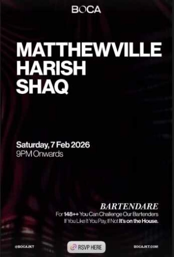 BOCA SETIABUDI JAKARTA - SATURDAY