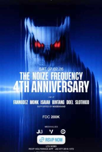LTX SCBD JAKARTA - THE NOIZE FREQUENCY 4TH ANNIVERSARY