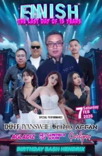 NU CHINA KEMANG JAKARTA - FINISH THE LAST DAY OF 15 YEARS