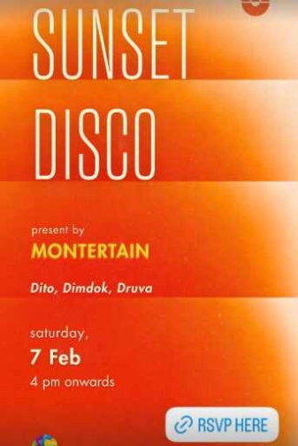 SKYE MENTENG JAKARTA - SUNSET DISCO