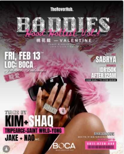 BOCA SETIABUDI JAKARTA - BADDIES