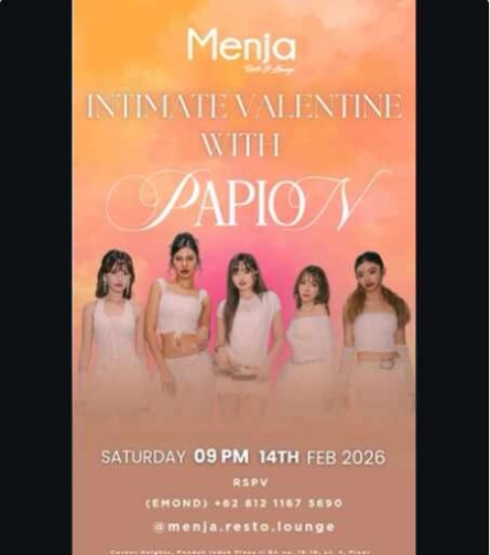 MENJA RESTO & LOUNGE PONDOK INDAH - INTIMATE VALENTINE