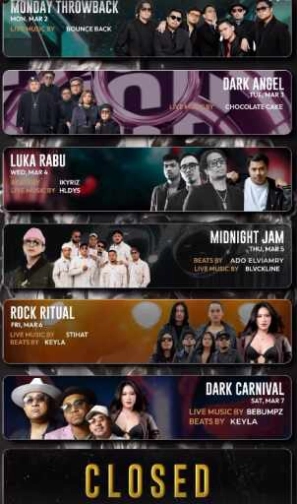 LUFRE BAR & LOUNGE SENOPATI JAKARTA - MONDAY