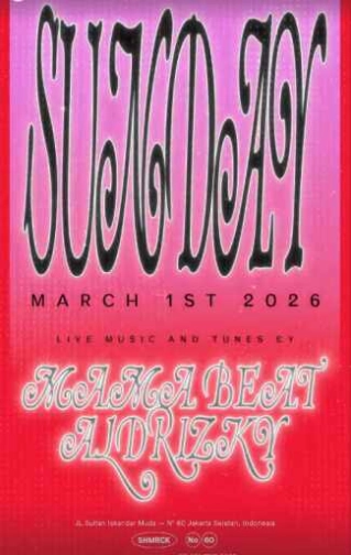 SHAMROCK GANDARIA JAKARTA - SUNDAY