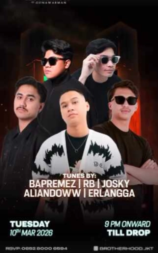 THE BROTHERHOOD GUNAWARMAN JAKARTA - TUESDAY