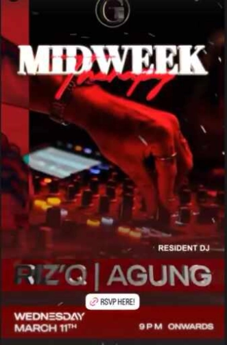 GLAMZ ANTASARI JAKARTA - MIDWEEK PARTY