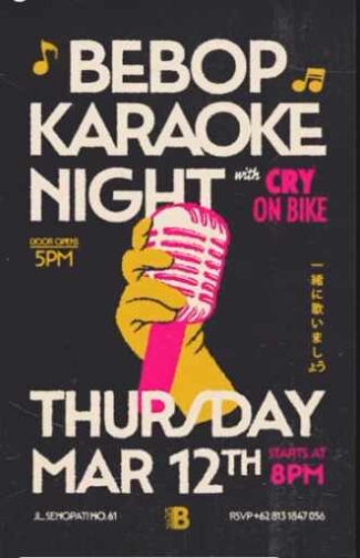 BEBOP JAKARTA - THURSDAY