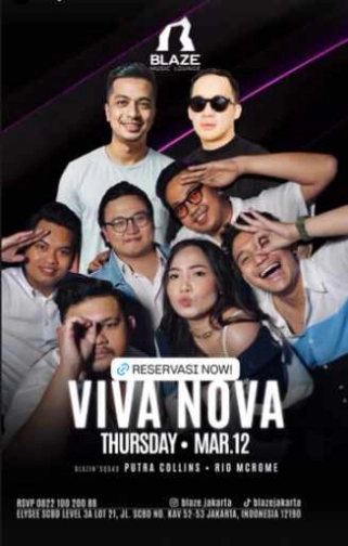 BLAZE SCBD JAKARTA - THURSDAY
