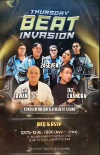 GRAND EAGLE CLUB PENJARINGAN JAKARTA - THURSDAY BEAT INVASION