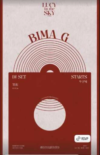 LUCY IN THE SKY SPARK SENAYAN JAKARTA - THURSDAY