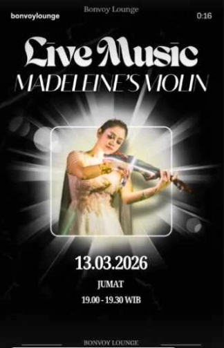 BONVOY LOUNGE KELAPA GADING JAKARTA - FRIDAY