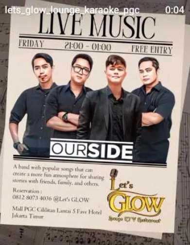 LETS GLOW (PGC) KTV LOUNGE BAR - FRIDAY