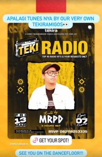 TEKIRA BLOK M JAKARTA - TEKI RADIO