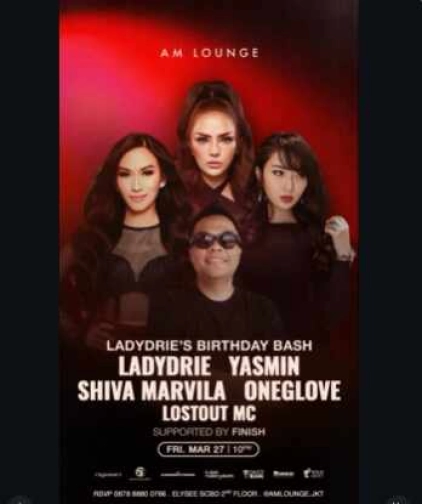 AM LOUNGE SCBD JAKARTA - LADYDRIE