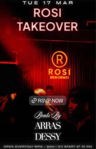 ROSI SENOPATI JAKARTA - TUESDAY