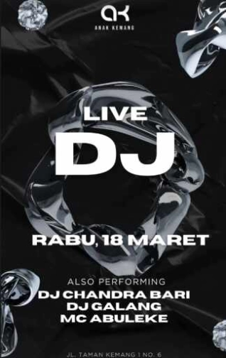 ANAK KEMANG CAFE JAKARTA - WEDNESDAY