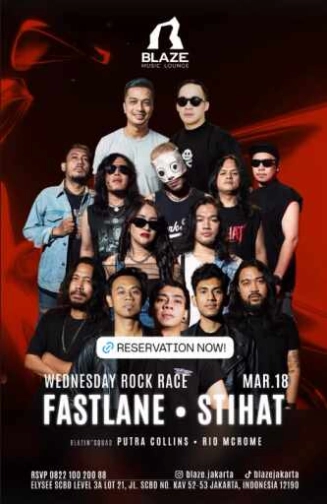 BLAZE SCBD JAKARTA - WEDNESDAY ROCK RACE