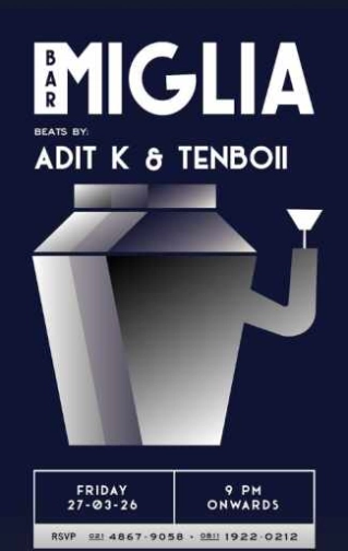 BAR MIGLIA SENOPATI JAKARTA - FRIDAY