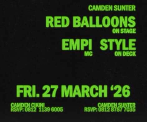 CAMDEN SUNTER JAKARTA - FRIDAY