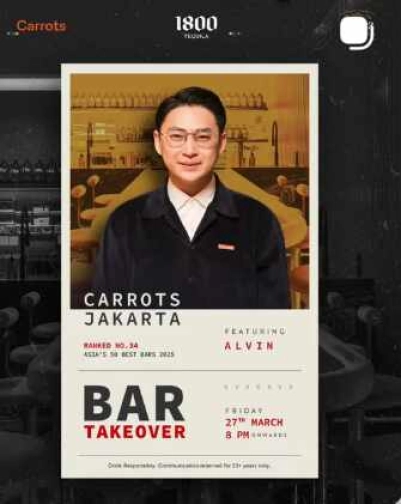 CARROTS BAR SCBD JAKARTA - BAR TAKEOVER