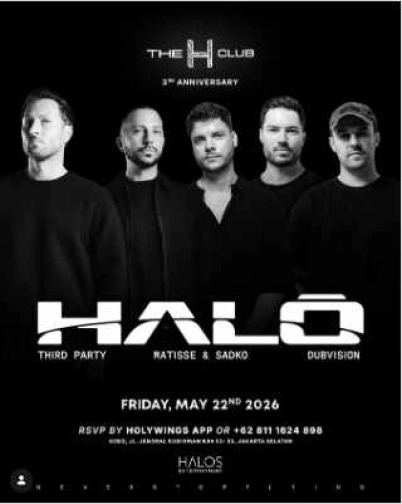 THE H CLUB SCBD JAKARTA - 3RD ANNIVERSARY