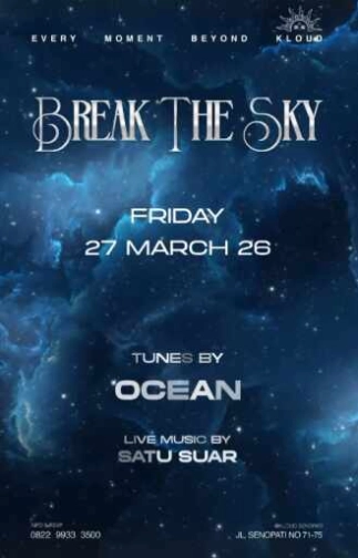 KLOUD SKY DINING & LOUNGE SENOPATI JAKARTA - BREAK THE SKY