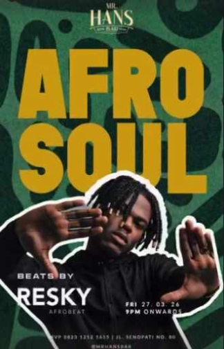 MR HANS BAR SENOPATI JAKARTA - AFRO SOUL