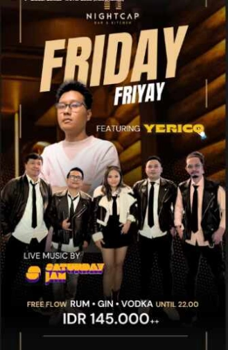 NIGHTCAP PURI JAKARTA - FRIDAY FRIYAY