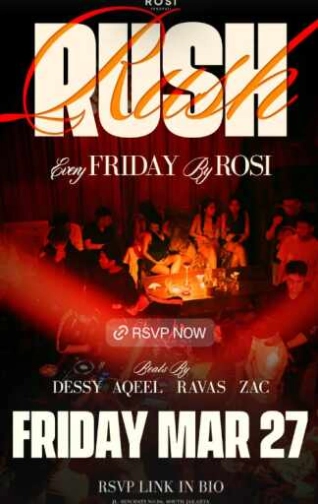 ROSI SENOPATI JAKARTA - RUSH RUSH
