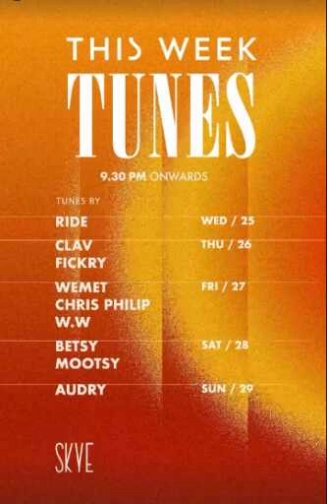 SKYE MENTENG JAKARTA - FRIDAY