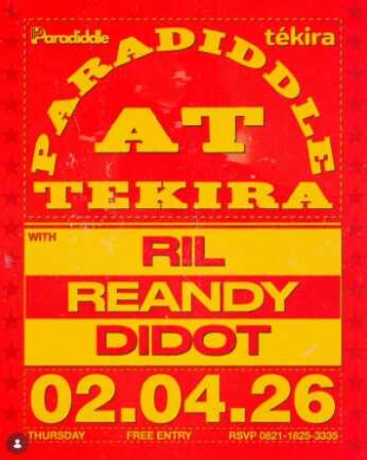 TEKIRA BLOK M JAKARTA - PARADIDLE