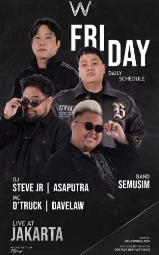 W SUPER CLUB TEBET JAKARTA - FRIDAY