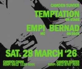 CAMDEN SUNTER JAKARTA  SATURDAY