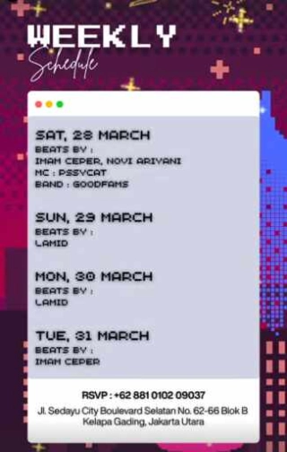 DRAGON CHAMBER KELAPA GADING JAKARTA - SATURDAY