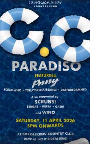 CORK & SCREW SENAYAN JAKARTA - PARADISO